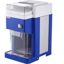 Snökonmaskin - Elektrisk Iskross - Kommersiell - 1,8 L Kapacitet - 300 W Motor - Rostfria Stålblad - Fin och Fluffig Is - För Hem och Restaurang - Blå | CDON