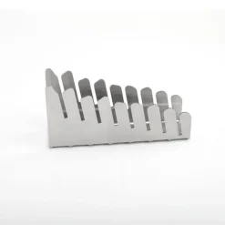 Snygg underläggshållare i rostfritt stål för moderna hem Model 1