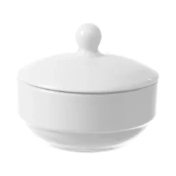 Serveringsfat & Skålar-Sockerskål Bianco (6 st)