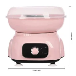 Sockervaddsapparat, Låg ljudnivå, Lätt att använda,Rosa