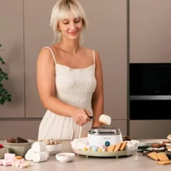 Maskiner För Spunnet Socker-Sockervaddsmaskin Cecotec Fun&Sugar