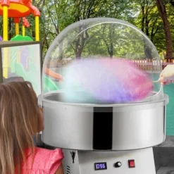 Sockervaddsmaskin Kuppelöverdrag, 52 cm, Transparent, Akryl