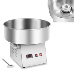 Maskiner För Spunnet Socker-Sockervaddsmaskin LED 52 cm 1030W Royal Catering RCZK-1030-W