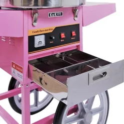 Maskiner För Spunnet Socker-Sockervaddsmaskin med Vagn och Skyddskåpa | MonsterShop