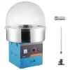 Maskiner För Spunnet Socker-Sockervaddsmaskin, 1000W hög effekt, rostfri stålskål,blå med överdrag