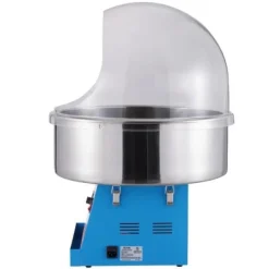 Sockervaddsmaskin, 1000W, 52x52x41.5 cm, Blå, Rostfritt stål