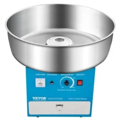 Sockervaddsmaskin, 52x52x44,7 cm, Blå, Rostfritt stål