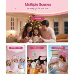 Sockervaddsmaskin, 52x52x44,7 cm, Blå, Rostfritt stål