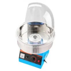 Sockervaddsmaskin, 38x38x33,8 cm, blå, rostfritt stål