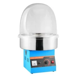 Sockervaddsmaskin, 38x38x33,8 cm, blå, rostfritt stål