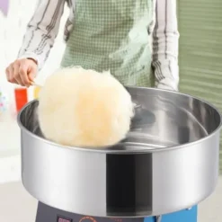 Sockervaddsmaskin, 518x518x415 mm, Blå, Rostfritt stål