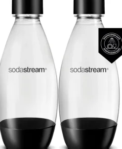 Sodastream DWS Fuse dricksflaska, svart, 2 st