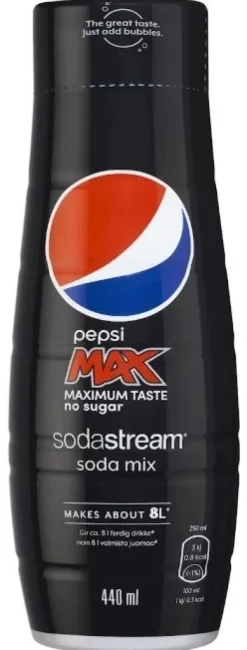 Sodastream Kolsyremaskin-Pepsi Max 440ml - Ger 8 liter