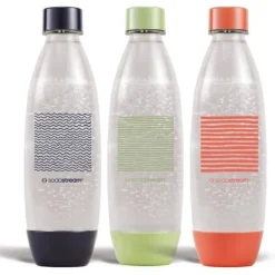 Sodastream Kolsyremaskin--flaskor - Fuse Limited Edition - 3-pack 1L-flaskor - PFAS-fria