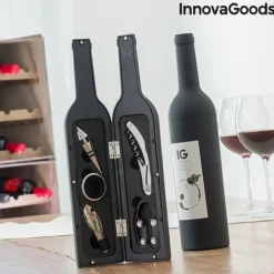 Verktygsset För Drinkar-Sommelier-kit i form av en vinflaska (5 stycken) - Bar och oenologitillbehör