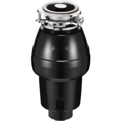 Sophantering 1/2 HP Kontinuerlig matavfallskvarn, 3820 RPM, effektiv avfallshantering, hållbar design, enkel installation