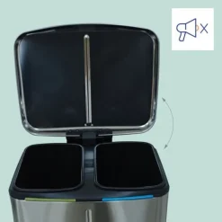 Soptunnor & Papperskorgar-Soptunna, 60x44,5x41 cm, Kodustaar