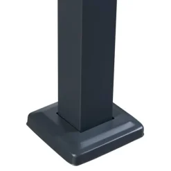 [en.casa] Soptunnesskydd Uusikaupunki 120x91x91 cm trämönster