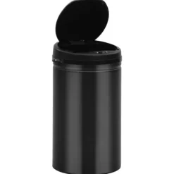 Soptunnor & Papperskorgar-Soptunnor & papperskorgar - Living Soptunna med automatisk sensor 40 L kolstål svart