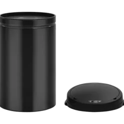 Soptunnor & Papperskorgar-Soptunnor & papperskorgar - Living Soptunna med automatisk sensor 40 L kolstål svart