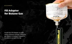 SOTO FILL ADAPTOR FOR BUTAN GAS SSOD-TRC