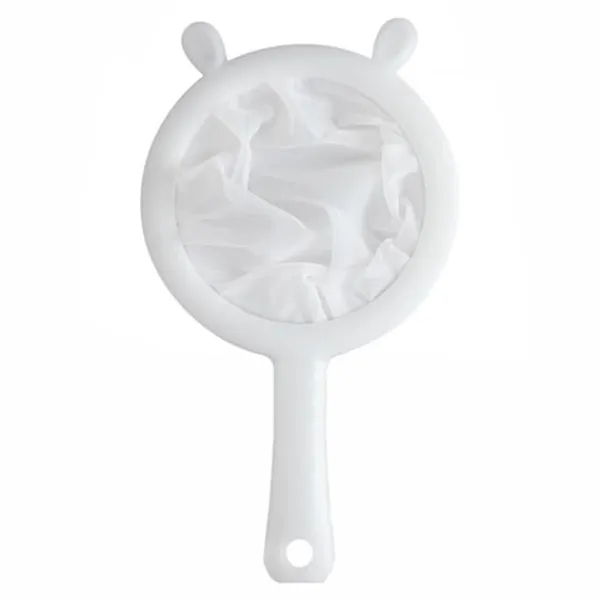 Soy Milk Sie Filter Sked Ultra Fin Mesh 400 Mesh Tvättbar Si Fin Mesh för kaffe Mjölk Yoghurt Juice