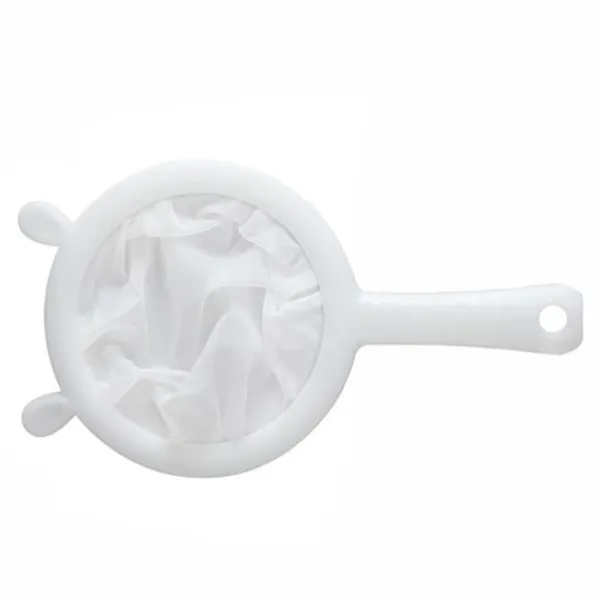 Soy Milk Sie Filter Sked Ultra Fin Mesh 400 Mesh Tvättbar Si Fin Mesh för kaffe Mjölk Yoghurt Juice