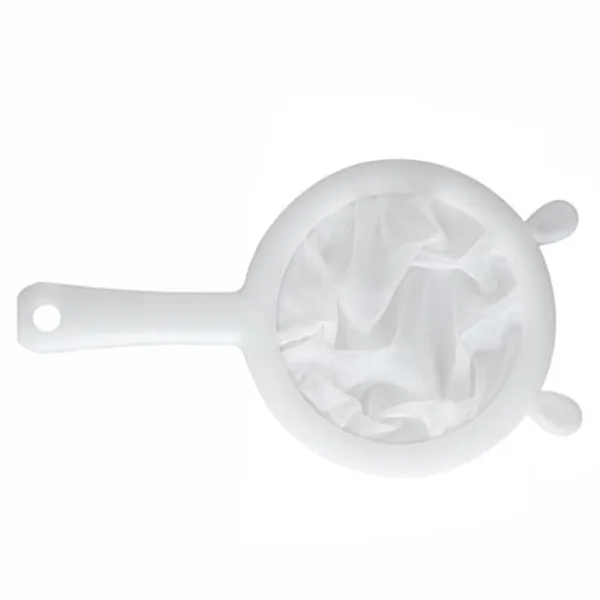 Soy Milk Sie Filter Sked Ultra Fin Mesh 400 Mesh Tvättbar Si Fin Mesh för kaffe Mjölk Yoghurt Juice