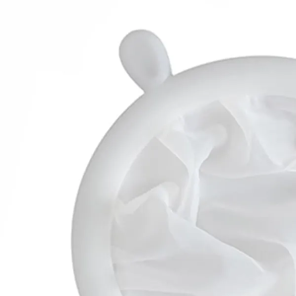 Soy Milk Sie Filter Sked Ultra Fin Mesh 400 Mesh Tvättbar Si Fin Mesh för kaffe Mjölk Yoghurt Juice