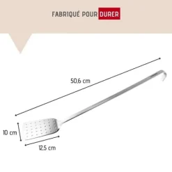 Spatel i rostfritt stål - FMprofessional - 50 x 50 x 20 cm - Silver - Kök - Rostfritt stål