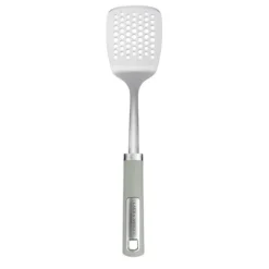 Spatel med skåror i rostfritt stål med soft-touch-handtag Laura Ashley - Salvia blad av Pendeford