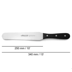 Tårtspadar-Spatula platt, Pro. slät blad 205 mm