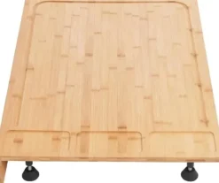 Skärbrädor-Spishäll Täckplatta - Skärbräda - Bambu - Rektangulär - 75 × 54 × 10 cm - Lila