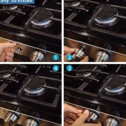 Spisar-Spisknoppsats i rostfritt stål - Silver