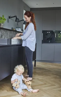 HomeSafety Spisar-Spisskydd SafetyStoveguard Jasmine XL 57-93 cm