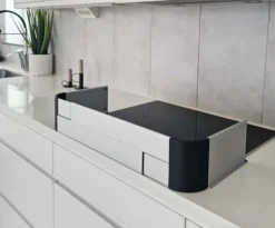 HomeSafety Spisar-Spisskydd SafetyStoveguard Jasmine XL 57-93 cm