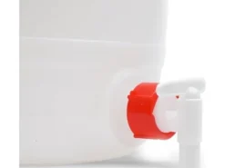 Dryckesautomater-SPONSER Dryckesfat med tappkran vit 15L (NEW)