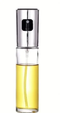 Olje- & Vinägerbehållare-Sprayflaska i glas till vinäger/olja, 100ml