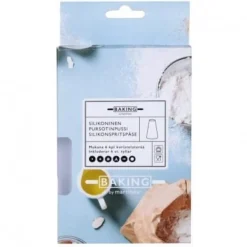 Spritspåse i silikon med 6 st rostfria tyllar