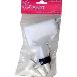 Spritspåsar-Spritspåse med 4 ScrapCooking-munstycken