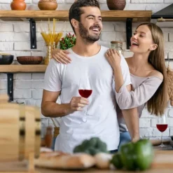 Spritudispenser, Träfat, 23x16x25,5 cm, Natur