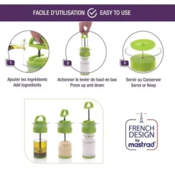 Mastrad Såsspinnare - - F26908 - Dubbel gradering - Manuell mixer