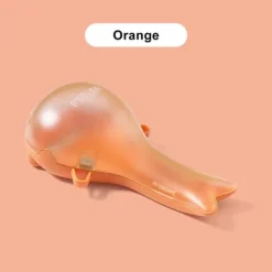 Söt Fruktskalare Rostfritt Stål Grönsaksskalare Multifunktionell Potatisskalare för Kök Orange