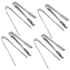 Verktygsset För Drinkar-10ST Istång Mattång Rostfritt stål Lätt att rengöra Starkt grepp mångsidigt för festkök Grill BBQ Bar 13cm / 5.1in