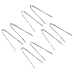 Verktygsset För Drinkar-10ST Istång Mattång Rostfritt stål Lätt att rengöra Starkt grepp mångsidigt för festkök Grill BBQ Bar 13cm / 5.1in