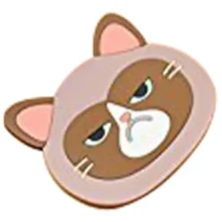 Glasunderlägg-Söt katt silikongummiunderlägg set för dryckesglas - 6 st