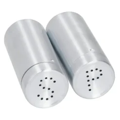 Salt- & Pepparströare-2st Kryddburk Rostfritt stål Kryddflaska Salt och peppar Shaker Köksverktyg Rostfritt stål Färg