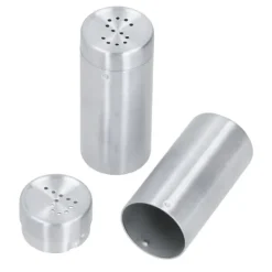 Salt- & Pepparströare-2st Kryddburk Rostfritt stål Kryddflaska Salt och peppar Shaker Köksverktyg Rostfritt stål Färg