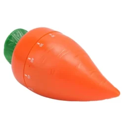 Söt morotsformad kökstimer för matlagning, läsning, studier, träning