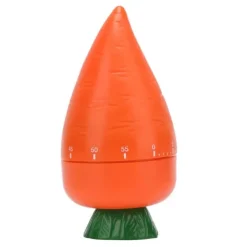 Söt morotsformad kökstimer för matlagning, läsning, studier, träning